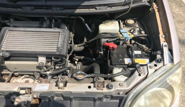 バッテリー上がりでエンジン掛からず Max L962s 軽自動車へ買い替えよう