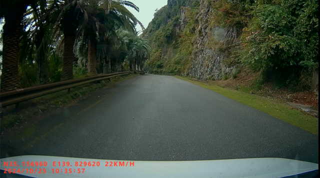 鋸山登山自動車道（上り）