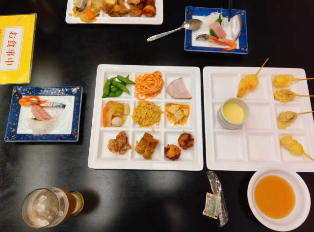 夕食（南国ホテル）