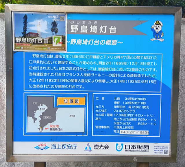 野島崎灯台の概要
