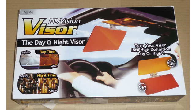最初に届いたHD Vision Visor