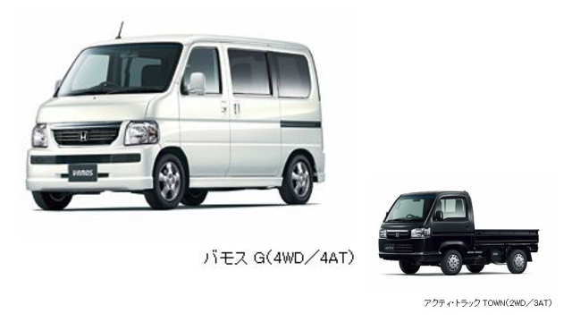 HONDA バモスG アクティトラックTOWN