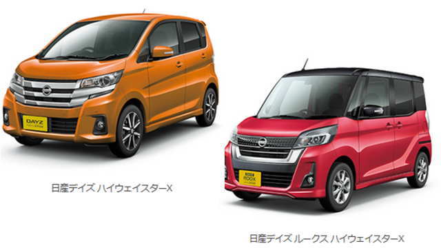 日産デイズルークスとデイズ