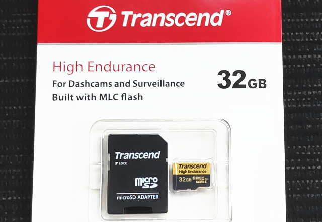 Transendのメモリーカード32GB