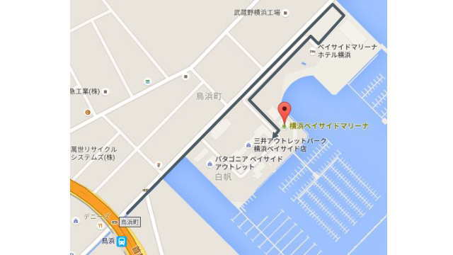 Googl Mapで案内