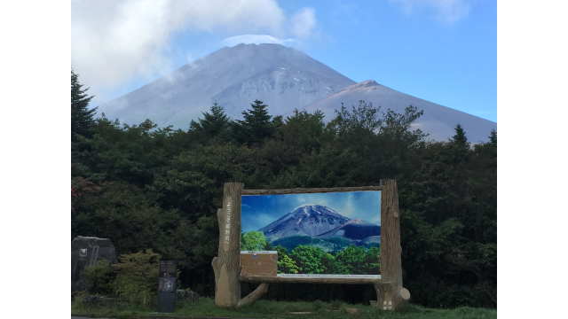 水ヶ塚公園から見た富士山
