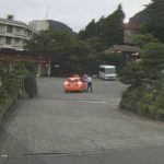 箱根ホテル小涌園の駐車場