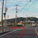 長者ヶ崎の駐車場