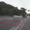 SHOPPING PLAZA HAYAMA STATION（葉山ステーション）の駐車場（進入口）