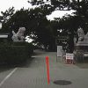 森戸神社（森戸大明神）の駐車場入り口