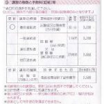 自動車の運転免許証 更新連絡書（お知らせ）