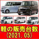 令和 ３年 ５月 軽自動車 登録台数